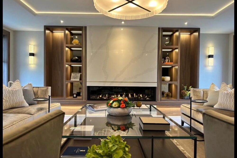 Drawing Room and Fireplace