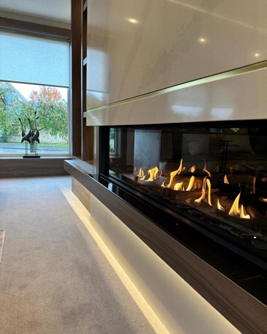 Drawing Room and Fireplace