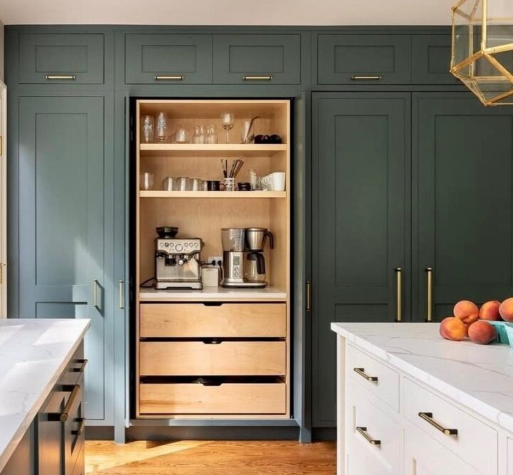 English Green Kitchen and Boot Room