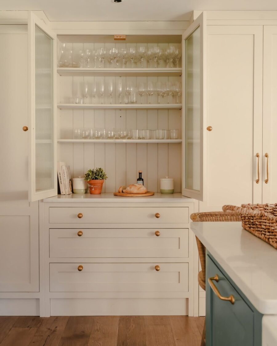 English Green Kitchen and Boot Room