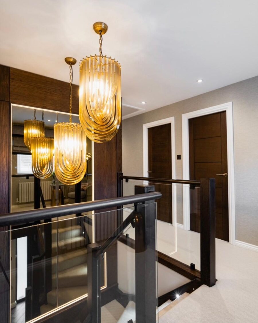 Panelled Study and Staircase