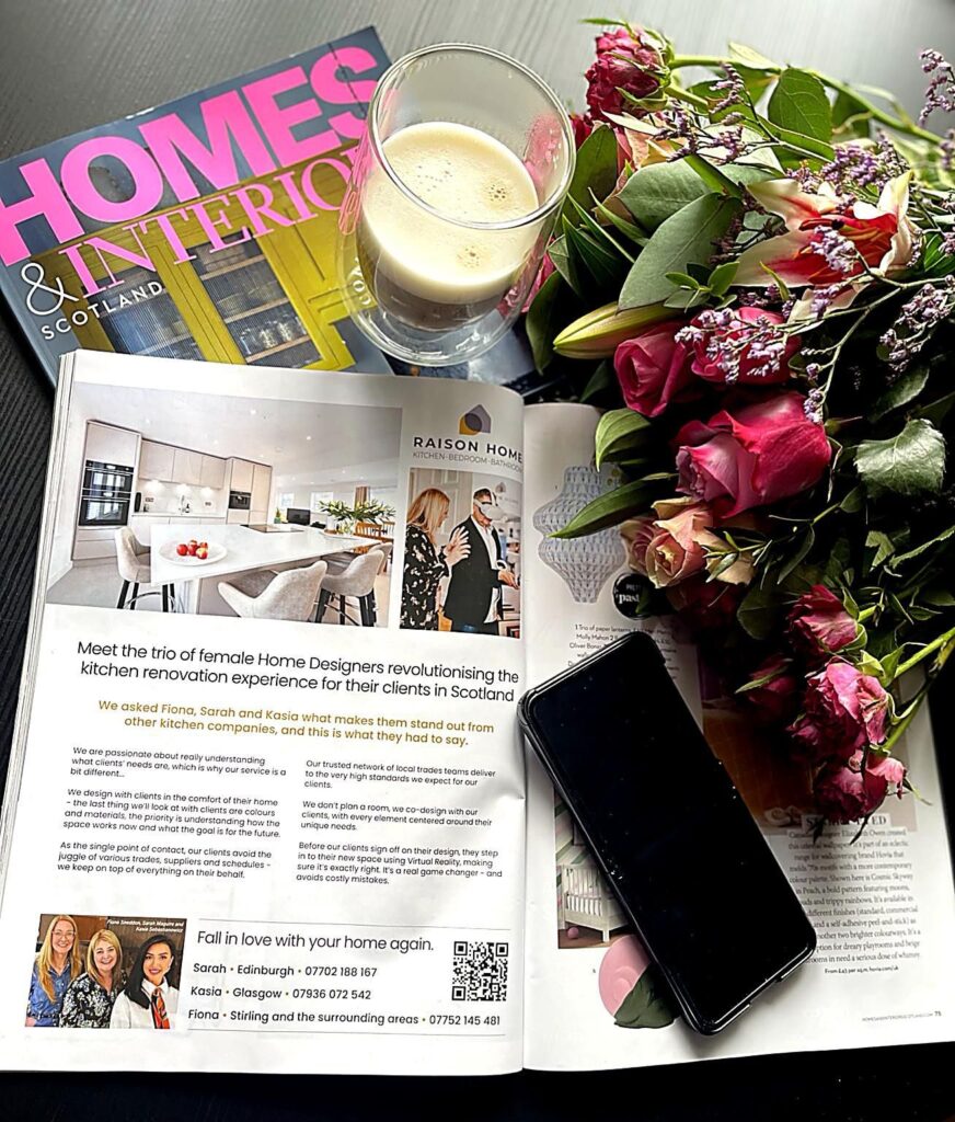 Kasia Barrie Design featured in Homes & Interiors Scotland