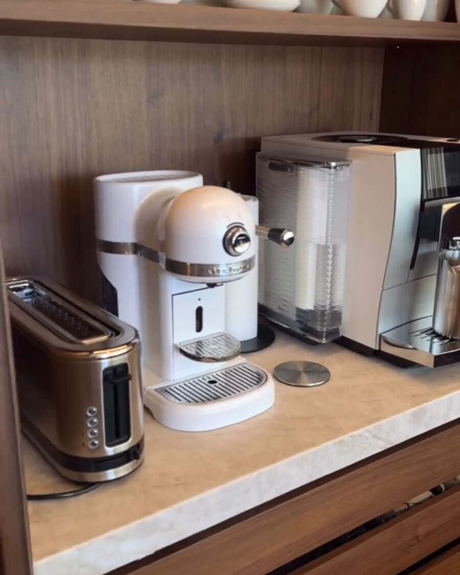 Principal Bedroom and Coffee Station