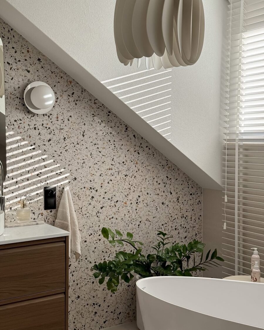 Terrazzo Attic Bathroom