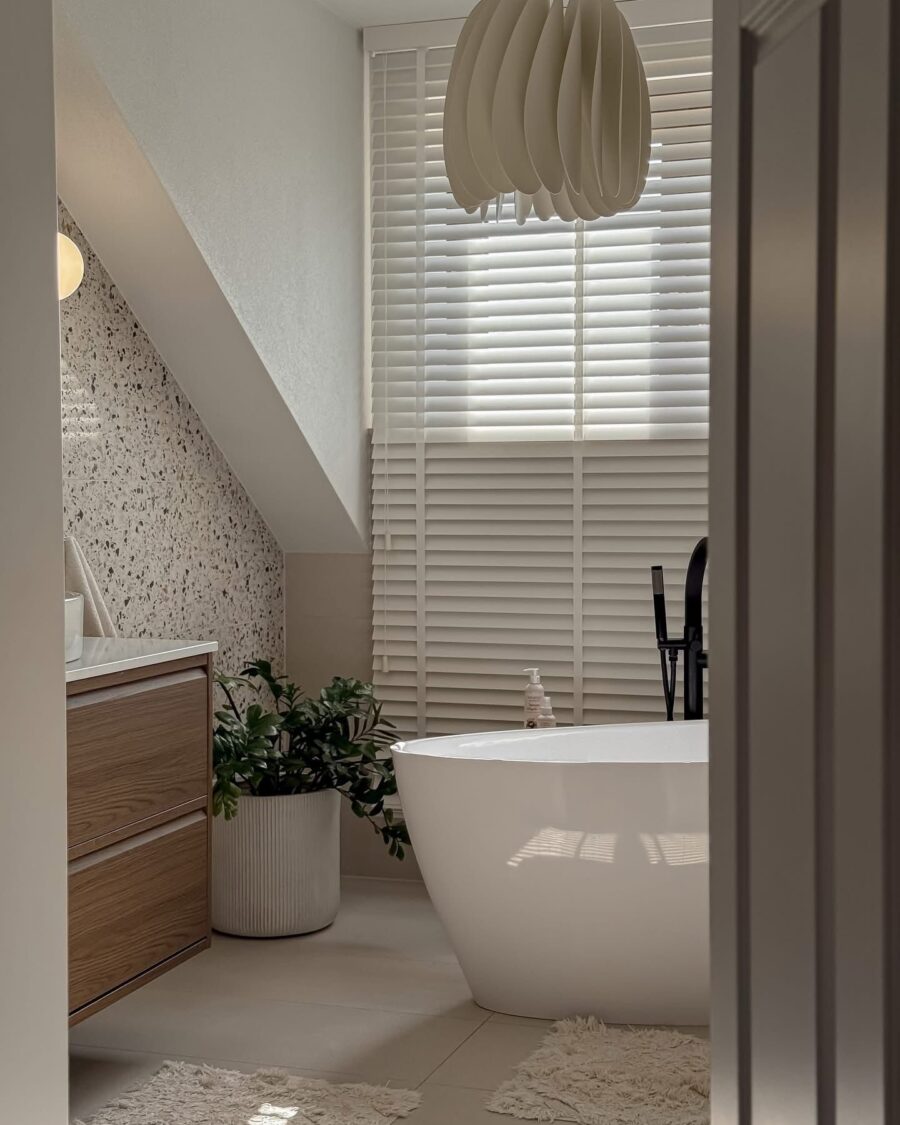 Terrazzo Attic Bathroom